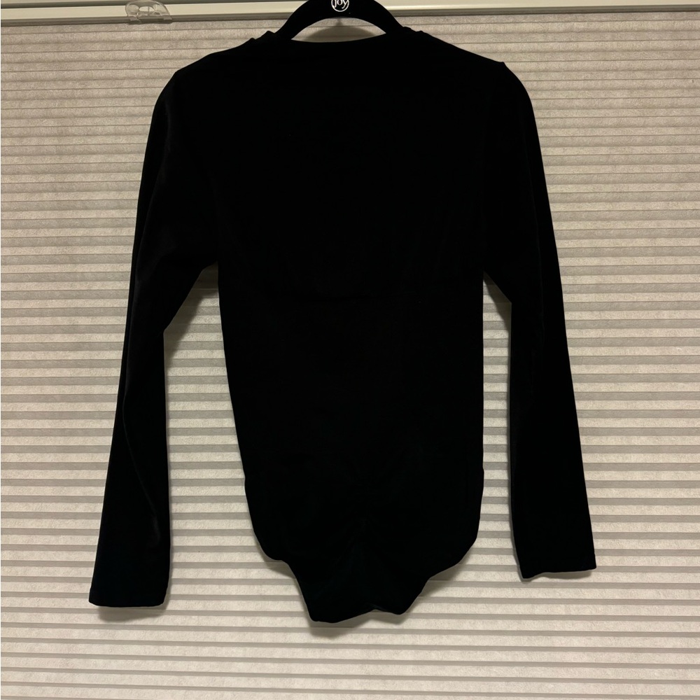 Black Long Sleeve Bodysuit